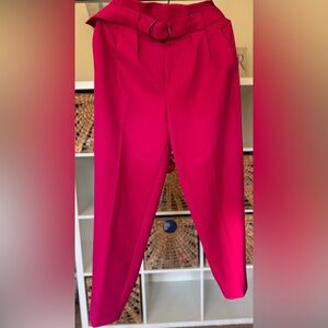 BANANA REPUBLIC WOMEN'S HIGH RISE TAPERED CROP PANTS